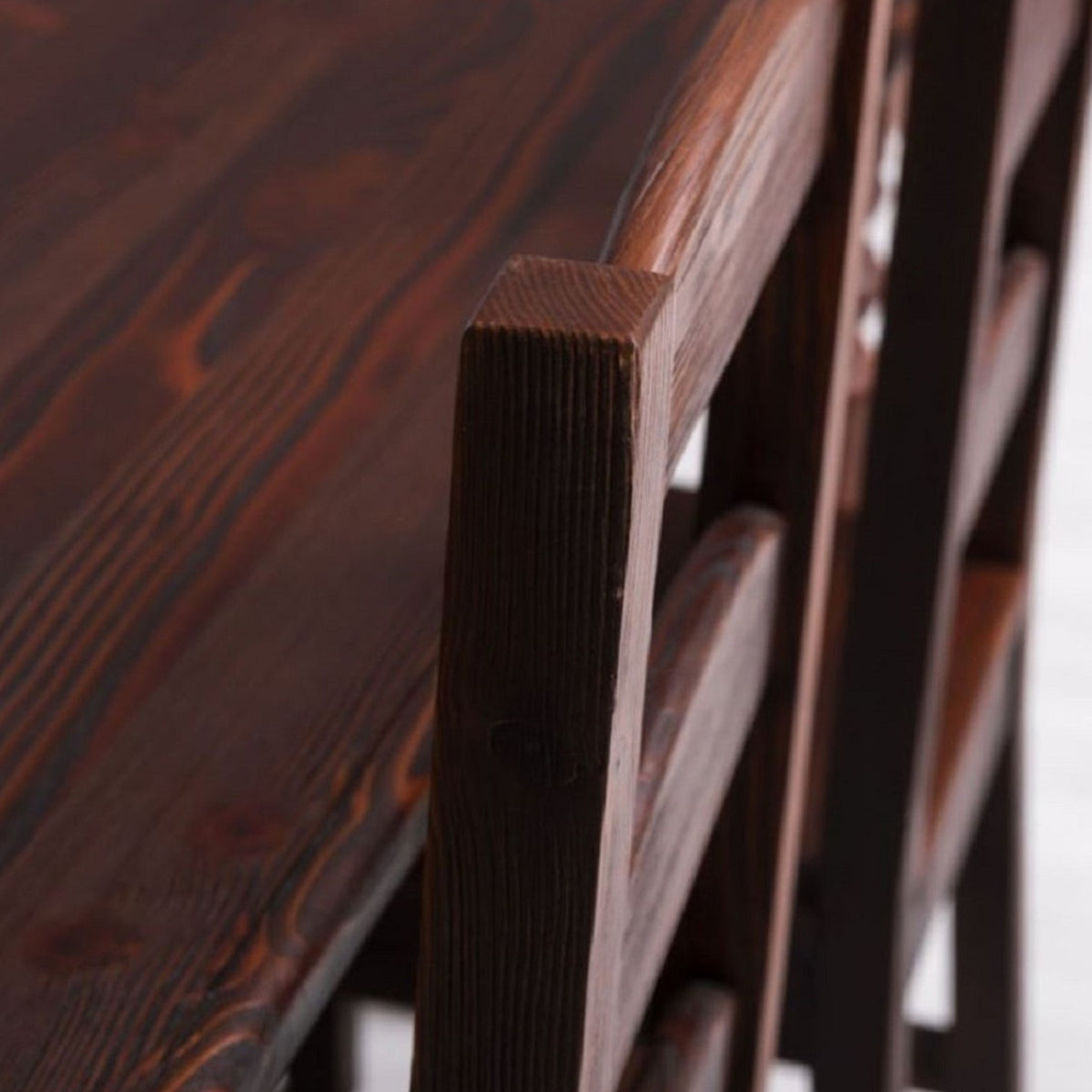 Modern Solid Pin Dining Table Set