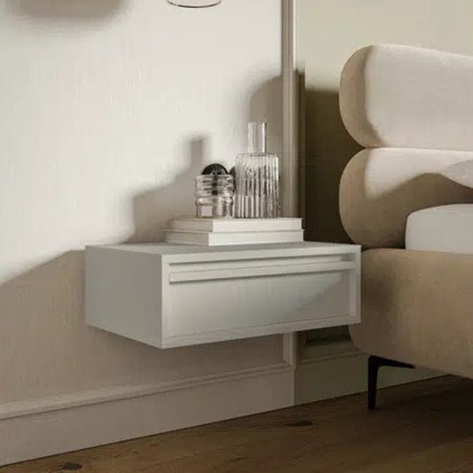Modern Floating Wooden Bedside Table