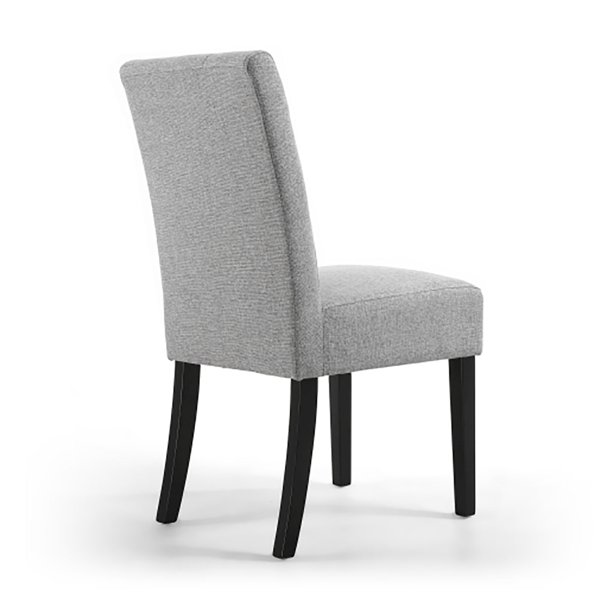 Linen Upholstery Chair With Tufted Back